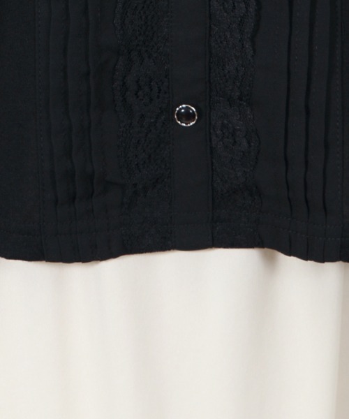 axes femme(アクシーズファム)の「ヨーク切り替えプルカットソー(Tシャツ/カットソー・レディース・ブラック/ホワイト/ベージュ・MEDIUM)」の21枚目の写真