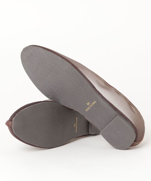 WEGO(ウィゴー)の「WEGO/シアーチャイナシューズ(パンプス・レディース・ブラック/ベージュ/ブラウン・MEDIUM/LARGE)」の5枚目の写真