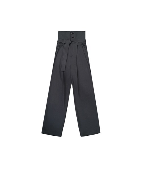 UNSPOKEN（アンスポクン）の「【UNSPOKEN】Super high-waist pants FAZ20063chw（スラックス・レディース・グレー・S/L/M）」の12枚目の写真