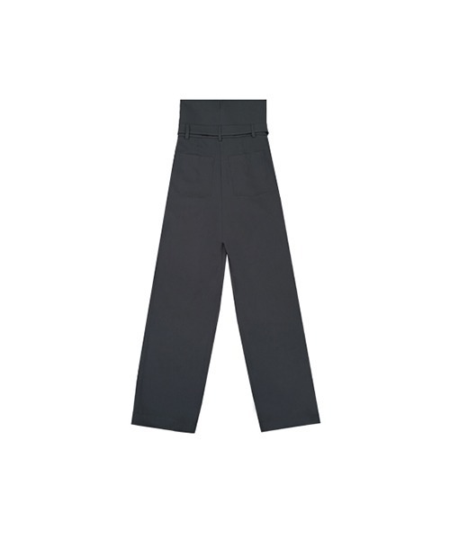UNSPOKEN（アンスポクン）の「【UNSPOKEN】Super high-waist pants FAZ20063chw（スラックス・レディース・グレー・S/L/M）」の8枚目の写真
