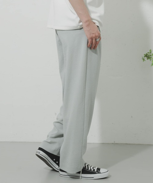 SENSE OF PLACE by URBAN RESEARCH(センスオブプレイスバイアーバンリサーチ)の「リネンライクタックワイドパンツ(その他パンツ・メンズ・ブルー/アイボリー/ブラウン/チャコールグレー/ミント・LARGE/MEDIUM)」の16枚目の写真