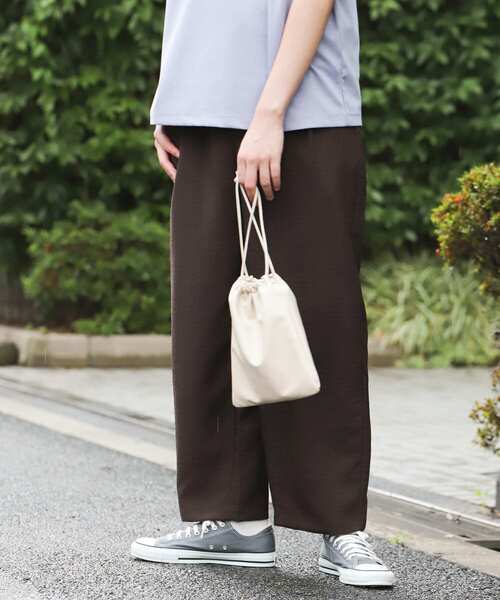 SENSE OF PLACE by URBAN RESEARCH(センスオブプレイスバイアーバンリサーチ)の「リネンライクタックワイドパンツ(その他パンツ・メンズ・ブルー/アイボリー/ブラウン/チャコールグレー/ミント・LARGE/MEDIUM)」の19枚目の写真