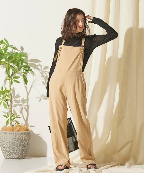 Willful by lipstar（ウィルフル バイ リップスター）の「【WEB別注】【Willful by lipstar】【セット商品】12Ｇシアーニットボトルネックキャミセット（ニット/セーター・レディース・ブラック/ベージュ/オフホワイト/グリーン・M）」の15枚目の写真