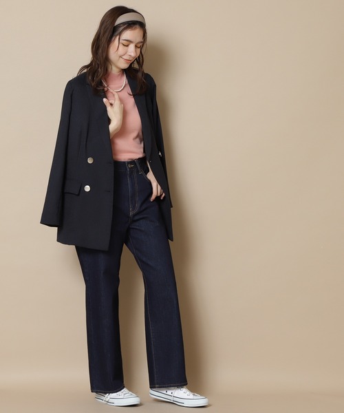 N.（N. Natural Beauty Basic）（エヌエヌナチュラルビューティーベーシック）の「レザーワイドカチューシャ（ヘアゴム・レディース・ブラック/ベージュ・ﾌﾘ-）」の8枚目の写真