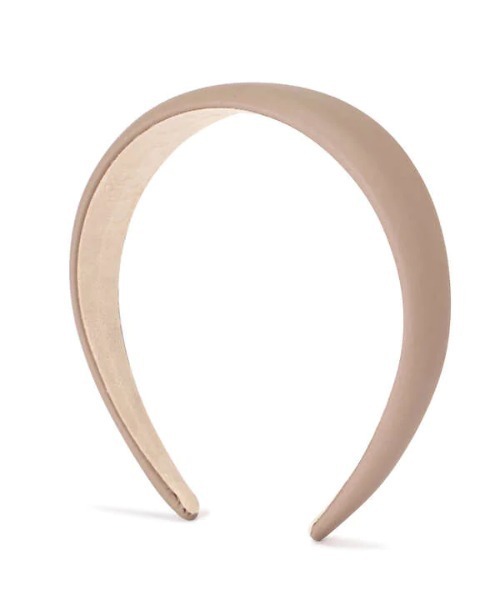 N.（N. Natural Beauty Basic）（エヌエヌナチュラルビューティーベーシック）の「レザーワイドカチューシャ（ヘアゴム・レディース・ブラック/ベージュ・ﾌﾘ-）」の13枚目の写真