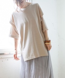 KBF | アシッドカットスリーブT-SHIRTS∴(Tシャツ/カットソー)