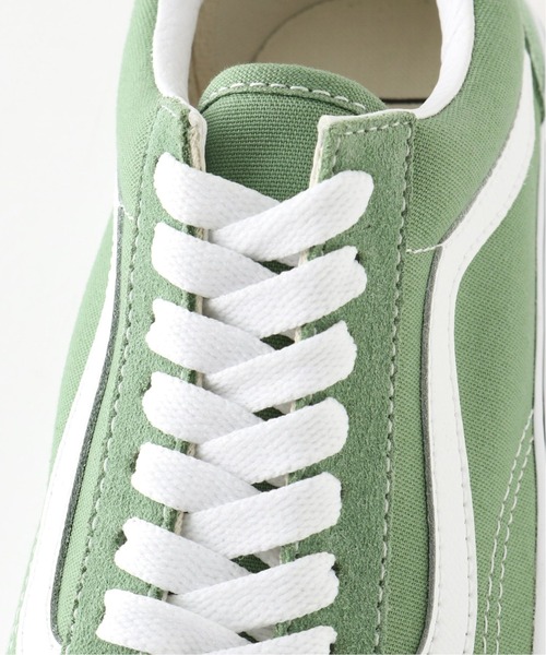 VANS（バンズ）の「【VANS / ヴァンズ】 OLD SKOOL：スニーカー（スニーカー・レディース・ベージュ/グリーン・25cm/23.5cm/24.5cm/24cm/23cm）」の11枚目の写真