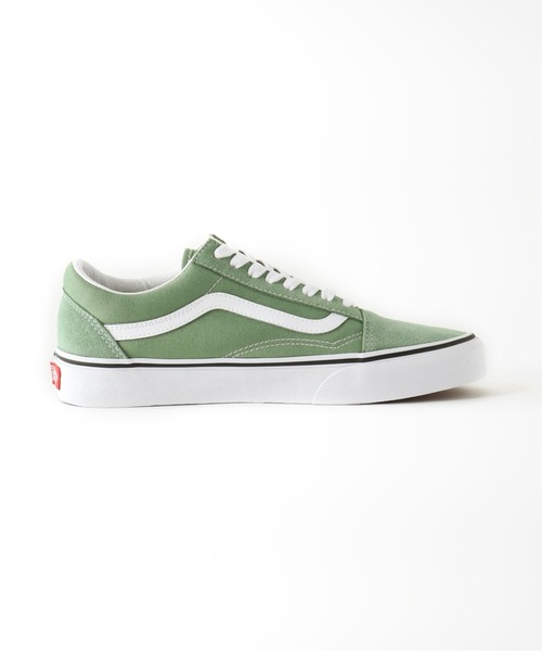 VANS（バンズ）の「【VANS / ヴァンズ】 OLD SKOOL：スニーカー（スニーカー・レディース・ベージュ/グリーン・25cm/23.5cm/24.5cm/24cm/23cm）」の7枚目の写真