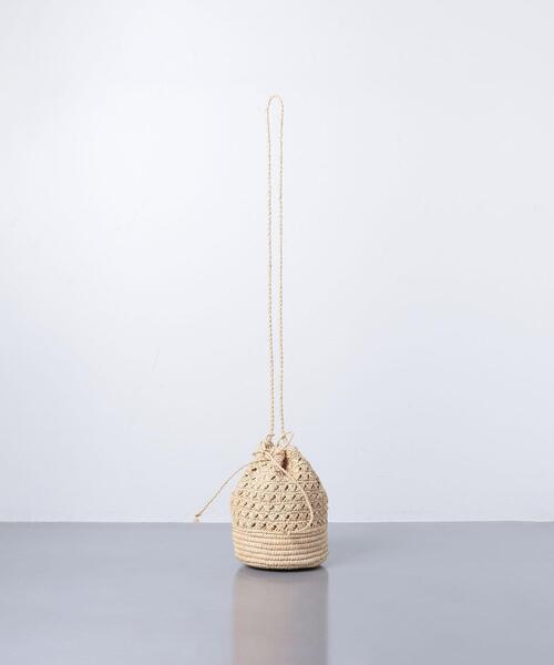 MAISON N.H PARIS（メゾンエヌアッシュパリ）の「＜MAISON N.H PARIS（メゾン エヌアッシュ パリ）＞RAF JUDITH バッグ◆（ショルダーバッグ・レディース・オフホワイト・FREE）」の9枚目の写真