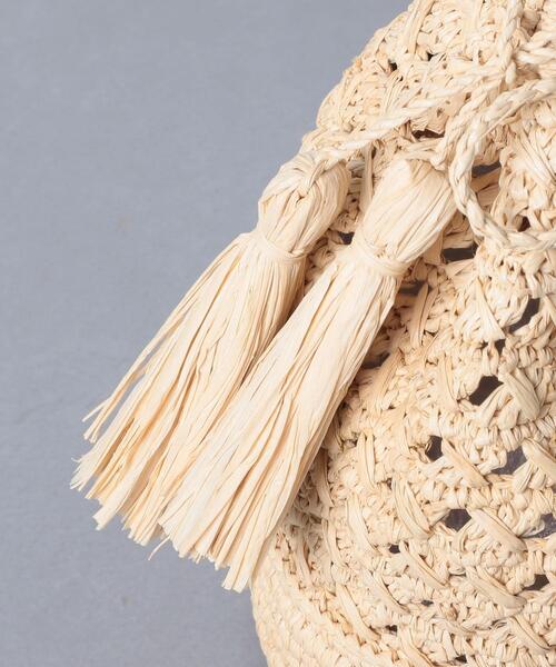 MAISON N.H PARIS（メゾンエヌアッシュパリ）の「＜MAISON N.H PARIS（メゾン エヌアッシュ パリ）＞RAF JUDITH バッグ◆（ショルダーバッグ・レディース・オフホワイト・FREE）」の6枚目の写真