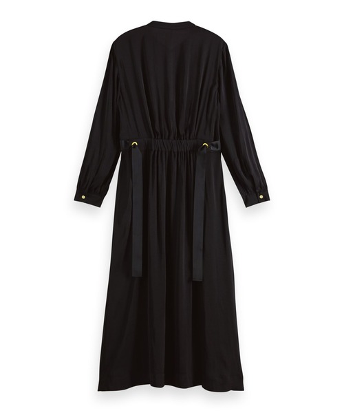 MAISON SCOTCH（メゾンスコッチ）の「ウエストマーク ドレス【161523】（ワンピース・レディース・ブラック・MEDIUM/SMALL）」の6枚目の写真