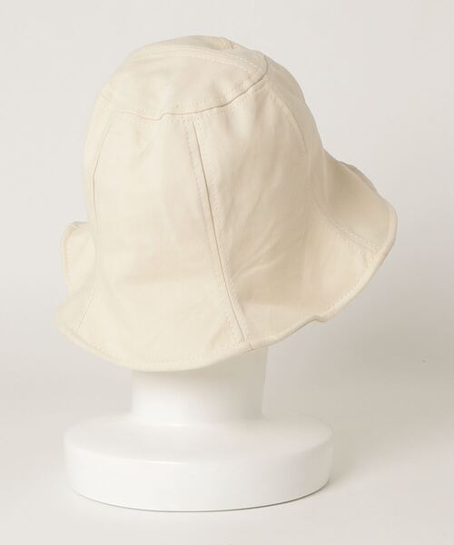 WEGO（ウィゴー）の「WEGO/チューリップハット（ハット・レディース・ホワイト/ブラック・FREE）」の5枚目の写真