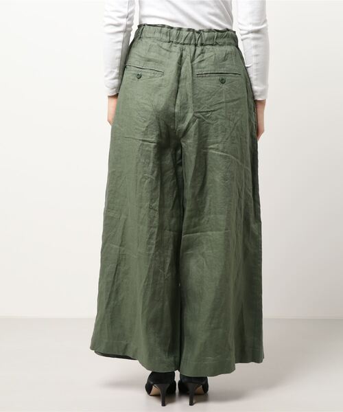 RNA-N(アールエヌエーエヌ)の「R3845 リネンイージーワイドパンツ(その他パンツ・レディース・ブラック/オリーブ/キャメル・MEDIUM)」の11枚目の写真