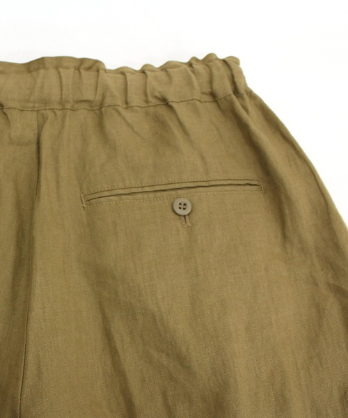 RNA-N(アールエヌエーエヌ)の「R3845 リネンイージーワイドパンツ(その他パンツ・レディース・ブラック/オリーブ/キャメル・MEDIUM)」の6枚目の写真