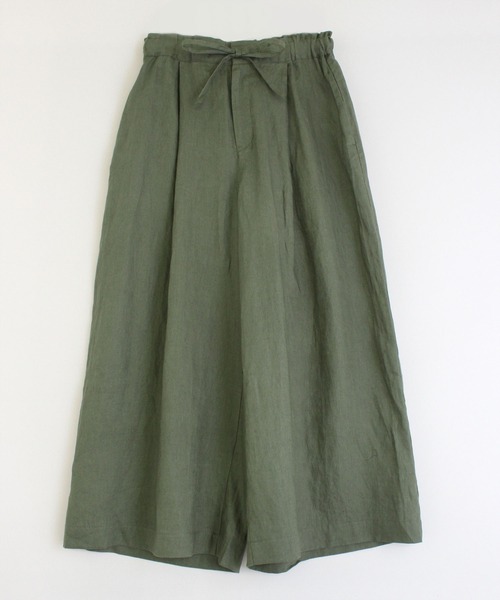 RNA-N(アールエヌエーエヌ)の「R3845 リネンイージーワイドパンツ(その他パンツ・レディース・ブラック/オリーブ/キャメル・MEDIUM)」の7枚目の写真
