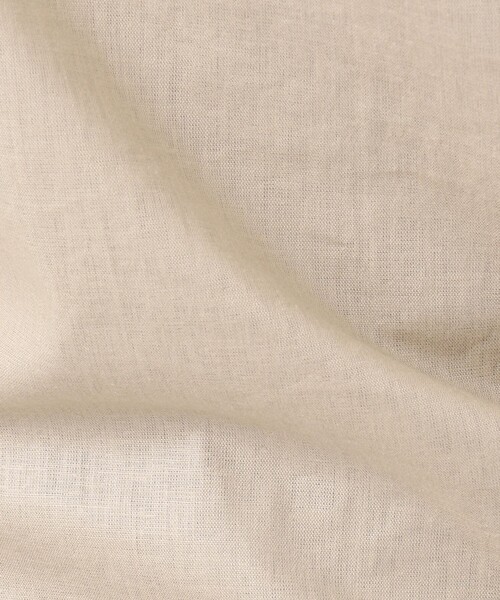 SHARE PARK(シェアパーク)の「【洗える】リネンレーヨンノースリーブワンピース(ワンピース・レディース・ダークブラウン系/ベージュ系・1)」の18枚目の写真