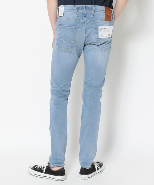 RAWLIFE（ロウライフ）の「【REPLAY/リプレイ】ANBASS（デニムパンツ・メンズ・ライトインディゴブルー・28/30/29/33/31/34/32）」の3枚目の写真