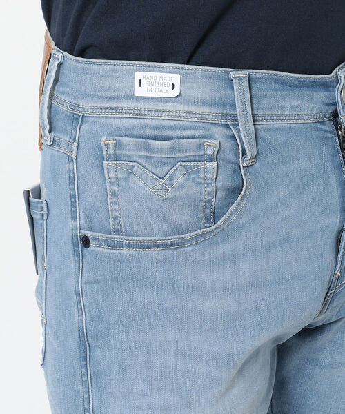 RAWLIFE（ロウライフ）の「【REPLAY/リプレイ】ANBASS（デニムパンツ・メンズ・ライトインディゴブルー・28/30/29/33/31/34/32）」の6枚目の写真