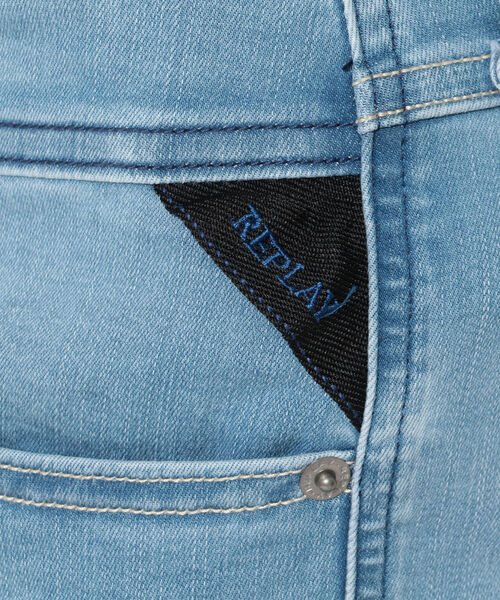 RAWLIFE（ロウライフ）の「【REPLAY/リプレイ】ANBASS（デニムパンツ・メンズ・ライトインディゴブルー・28/30/29/33/31/34/32）」の8枚目の写真