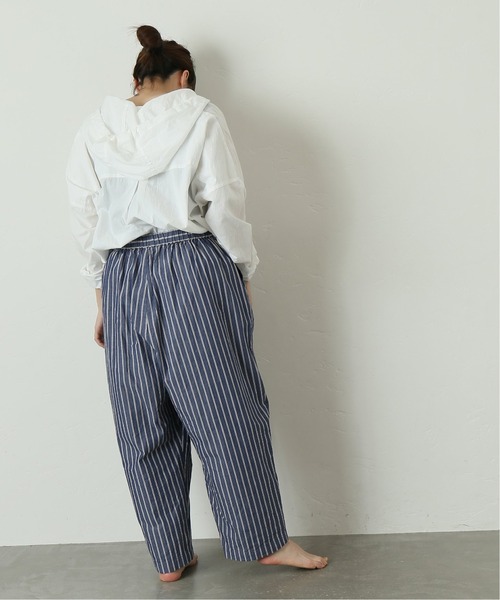 journal standard luxe ストライプイージークロップドパンツ JOURNAL STANDARD LUXE（ジャーナルスタンダード ラックス）の