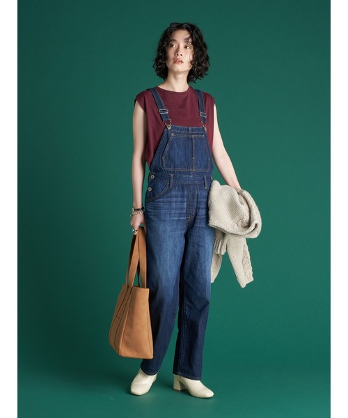 AMERICAN HOLIC（アメリカンホリック）の「ロゴノースリーブカットプルオーバー（Tシャツ/カットソー・レディース・アイボリー/ブラック/レッド/カーキ/サックスブルー・M/L）」の21枚目の写真