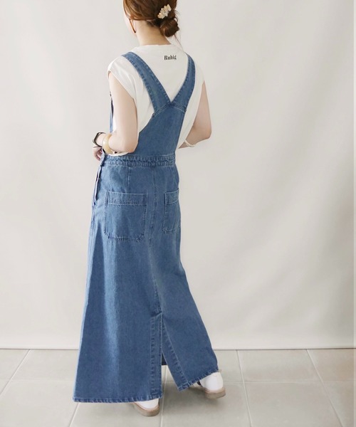 AMERICAN HOLIC（アメリカンホリック）の「ロゴノースリーブカットプルオーバー（Tシャツ/カットソー・レディース・アイボリー/ブラック/レッド/カーキ/サックスブルー・M/L）」の17枚目の写真