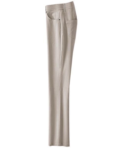 BELLUNA PLUS(ベルーナ)の「抗菌防臭ヒンヤリ冷感美スマートパンツ股下68cm(その他パンツ・レディース・ライトグレー/ブラック/ネイビー/オフホワイト/サンドベージュ/ミント/グレー系その他/グレイッシュベージュ/グレイッシュブルー・SMALL/MEDIUM/LARGE/X-LARGE)」の3枚目の写真