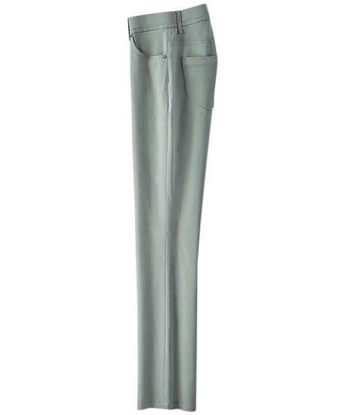 BELLUNA PLUS(ベルーナ)の「抗菌防臭ヒンヤリ冷感美スマートパンツ股下68cm(その他パンツ・レディース・ライトグレー/ブラック/ネイビー/オフホワイト/サンドベージュ/ミント/グレー系その他/グレイッシュベージュ/グレイッシュブルー・SMALL/MEDIUM/LARGE/X-LARGE)」の7枚目の写真