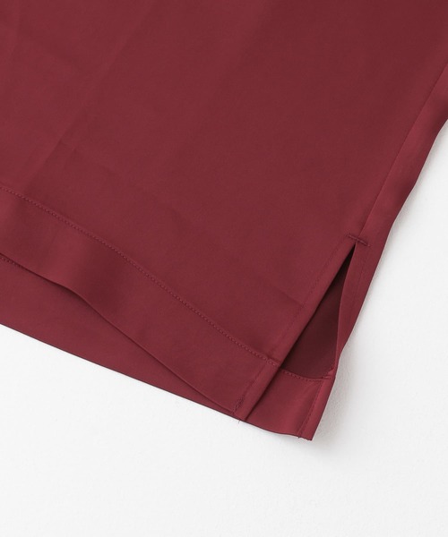 URBAN RESEARCH(アーバンリサーチ)の「URBAN RESEARCH iD サテンオープンカラーシャツ(シャツ/ブラウス・メンズ・イエロー/ブルー系その他/バーガンディー・MEDIUM/LARGE)」の19枚目の写真