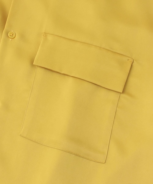 URBAN RESEARCH(アーバンリサーチ)の「URBAN RESEARCH iD サテンオープンカラーシャツ(シャツ/ブラウス・メンズ・イエロー/ブルー系その他/バーガンディー・MEDIUM/LARGE)」の21枚目の写真