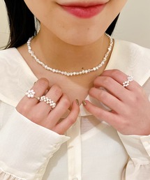 Me% | タンスイパールショートネックレス(ネックレス)