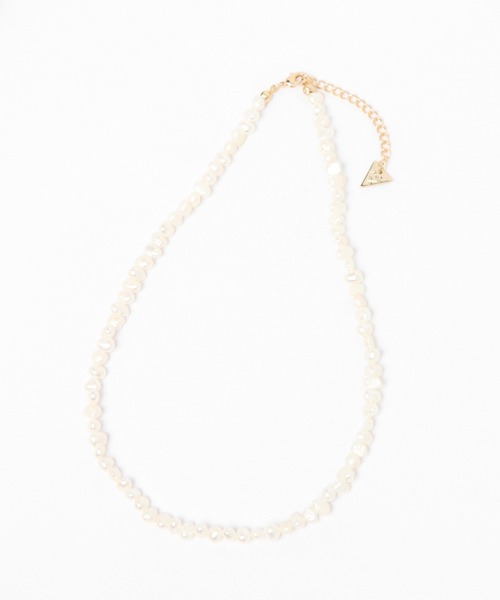 Me%（ミィパーセント）の「タンスイパールショートネックレス（ネックレス・レディース・ホワイト・FREE）」の10枚目の写真