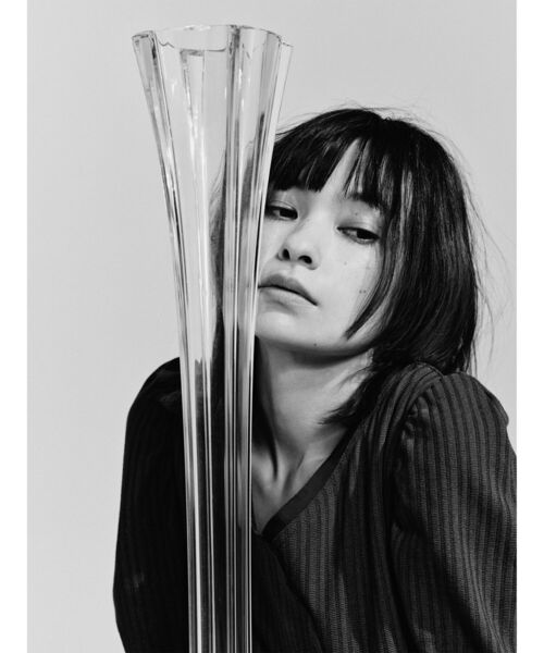 Ray BEAMS(レイビームス)の「RBS / パワー ショルダー ワンピース▲(ワンピース・レディース・ブラック/ワイン・ONE SIZE)」の6枚目の写真