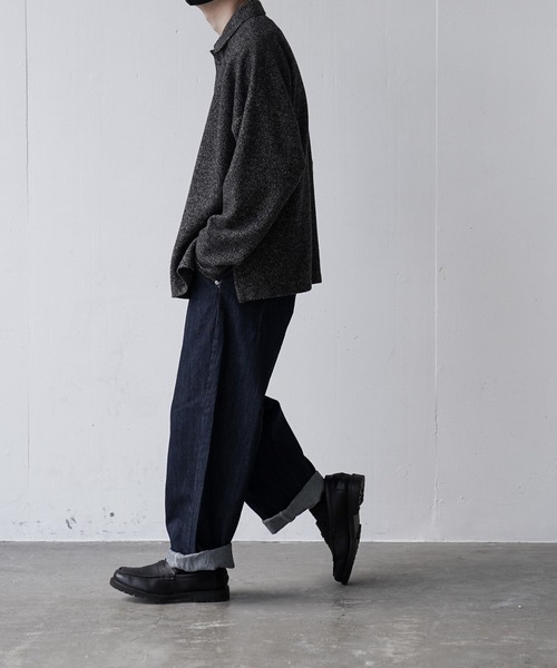 remer（リメール）の「loose wide denim PT/ルーズワイドデニム