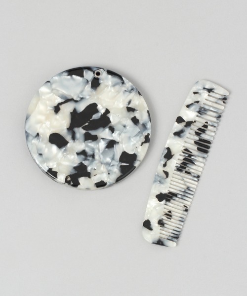 JEANASIS(ジーナシス)の「ヘアコーム/ミラーセット/953120(手鏡/メイクミラー・レディース・ホワイト系その他/ベージュ系その他/ブルー系その他/ブルー系その他2・FREE)」の7枚目の写真