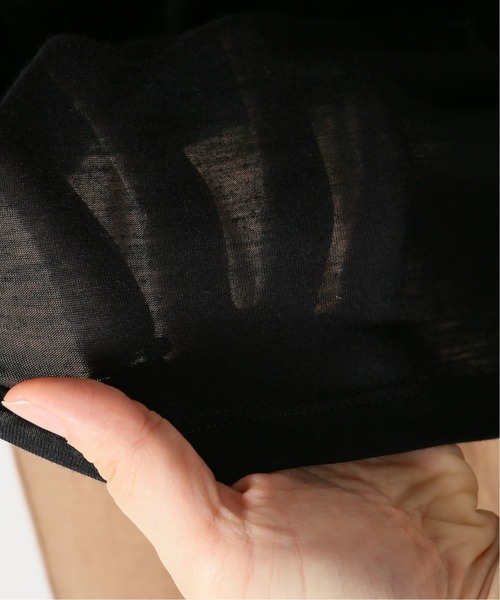 BASERANGE（ベースレンジ）の「【BASERANGE/ベースレンジ】Tシャツ（Tシャツ/カットソー・レディース・ブラック/ベージュ/ブラウン/チョコ/ベージュ系その他・FREE）」の20枚目の写真