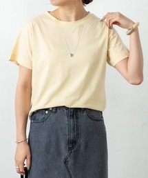 【オーガニックコットン】クルーTシャツ