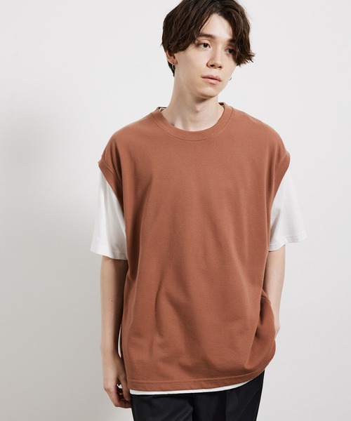 JUNRED（ジュンレッド）の「ベストアンサンブルカットソー（アンサンブル・メンズ・グレー/ブルー系その他4/レンガ・LL/M/L）」の17枚目の写真