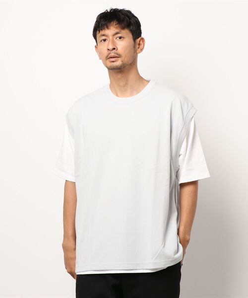 JUNRED（ジュンレッド）の「ベストアンサンブルカットソー（アンサンブル・メンズ・グレー/ブルー系その他4/レンガ・LL/M/L）」の10枚目の写真