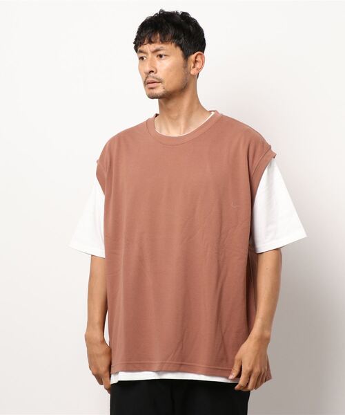 JUNRED（ジュンレッド）の「ベストアンサンブルカットソー（アンサンブル・メンズ・グレー/ブルー系その他4/レンガ・LL/M/L）」の11枚目の写真