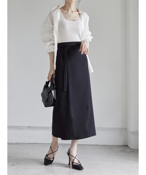 amel(エイメル)の「クロスデザインヒール(パンプス・レディース・ブラック・23.5cm/24.5cm/23.0cm/24.0cm/25.0cm)」の3枚目の写真