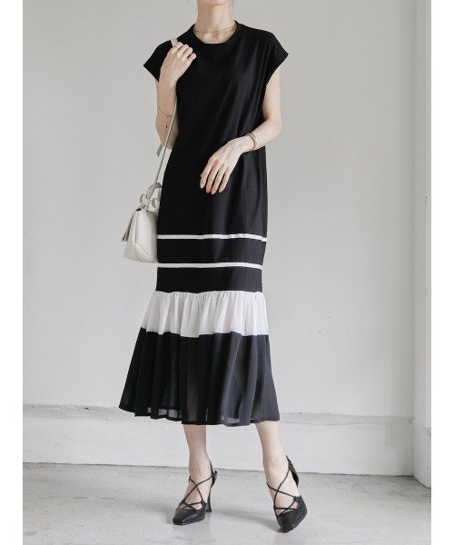 amel(エイメル)の「クロスデザインヒール(パンプス・レディース・ブラック・23.5cm/24.5cm/23.0cm/24.0cm/25.0cm)」の8枚目の写真