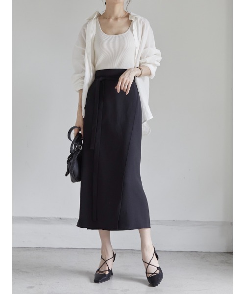 amel(エイメル)の「クロスデザインヒール(パンプス・レディース・ブラック・23.5cm/24.5cm/23.0cm/24.0cm/25.0cm)」の7枚目の写真
