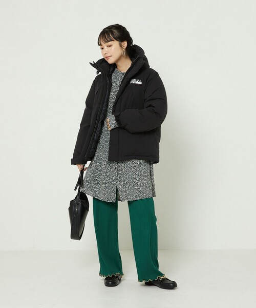 FREAK'S STORE（フリークスストア）の「FIRST DOWN×FREAK'S STORE/ファーストダウン パネルショートダウン（ダウンジャケット/コート・レディース・ブラック/ベージュ/ピンク・SMALL/MEDIUM）」の9枚目の写真