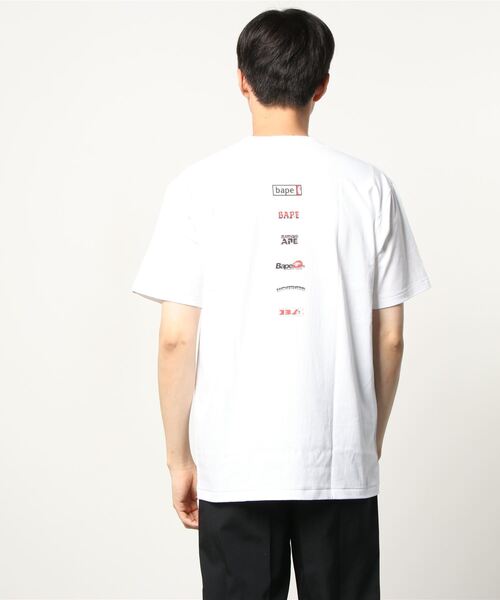 A BATHING APE(アベイシングエイプ)の「BIG APE HEAD DIGITAL MOSAIC TEE M(Tシャツ/カットソー・メンズ・ホワイト/ブラック・XX-LARGE/XXX-LARGE/LARGE/SMALL/X-LARGE/MEDIUM)」の5枚目の写真