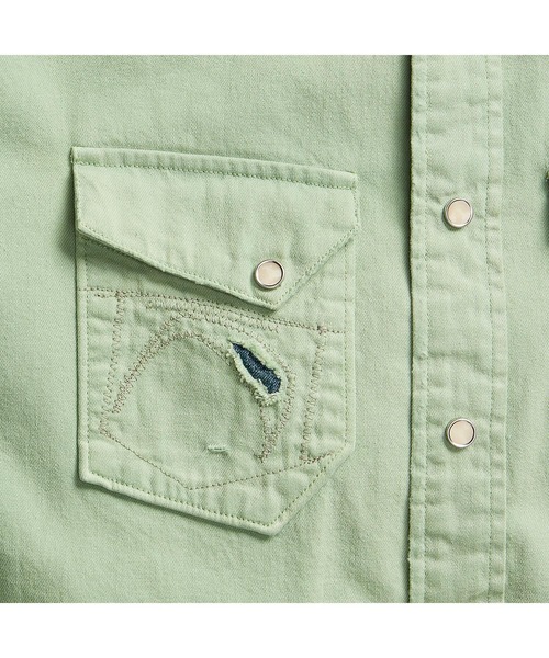 RRL（ダブル アール エル）の「スリム フィット エンブロイダード 
