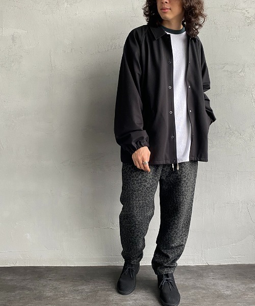 UNIVERSAL OVERALL（ユニバーサルオーバーオール）の「[UNIVERSAL OVERALL/ユニバーサルオーバーオール] 別注シェフパンツ（その他パンツ・メンズ・ブラック/レオパード・S/M/L）」の4枚目の写真