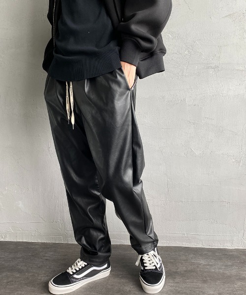 UNIVERSAL OVERALL（ユニバーサルオーバーオール）の「[UNIVERSAL OVERALL/ユニバーサルオーバーオール] 別注シェフパンツ（その他パンツ・メンズ・ブラック/レオパード・S/M/L）」の5枚目の写真