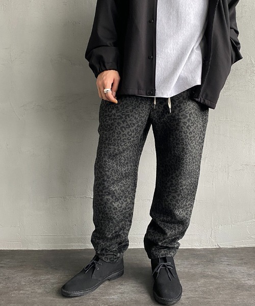 UNIVERSAL OVERALL（ユニバーサルオーバーオール）の「[UNIVERSAL OVERALL/ユニバーサルオーバーオール] 別注シェフパンツ（その他パンツ・メンズ・ブラック/レオパード・S/M/L）」の13枚目の写真