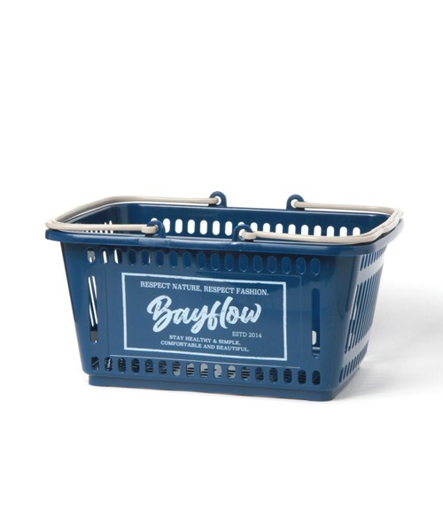 BAYFLOW(ベイフロー)の「BFレジカゴミニ2(インテリア雑貨・レディース・グリーン/ネイビー/グレー・0)」の10枚目の写真